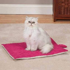 Meow Town Thermal Cat Mat - Fuchsia