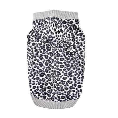 Leonard Hooded Dog Shirt By Puppia - Black