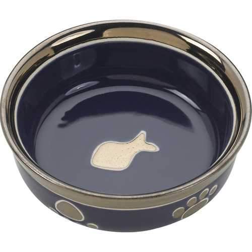 Ritz Copper Rim Cat Dish
