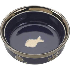 Ritz Copper Rim Cat Dish