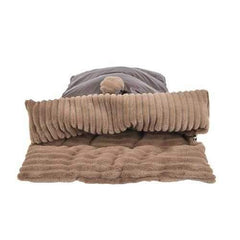 Northstar Dog Sleeping Bag By Puppia Life - Brown