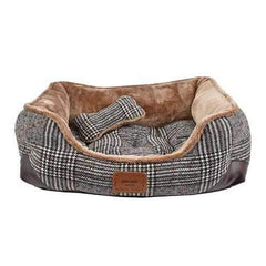 Da Vinci Dog Bed By Pinkaholic - Brown