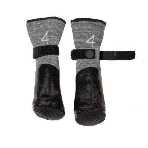 All-Terrain Dog Booties - Charcoal