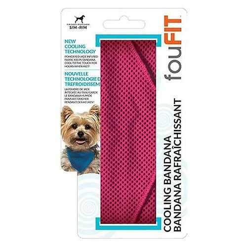 fouFIT Dog Cooling Bandana - Pink