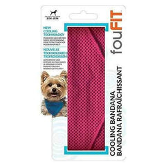 fouFIT Dog Cooling Bandana - Pink