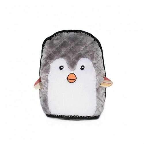 ZippyPaws Holiday Grunterz with Z-Stitch Dog Toy - Penguin