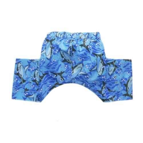 Shark Dog Swim Trunks - Blue