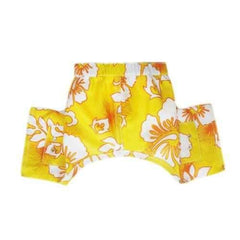 Belize Dog Swim Trunks - Yellow