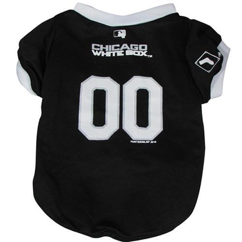 Chicago White Sox Baseball Dog Jersey - White Trim