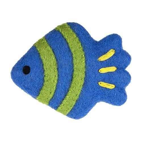 Wooly Wonkz Under The Sea Cat Toy - Angel Fish