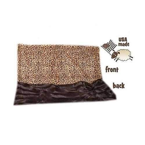 Big Baby Dog Blanket - Brown Cheetah