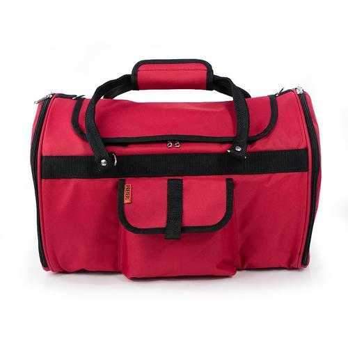 Prefer Pets Hideaway Duffel Dog Carrier - Burgundy