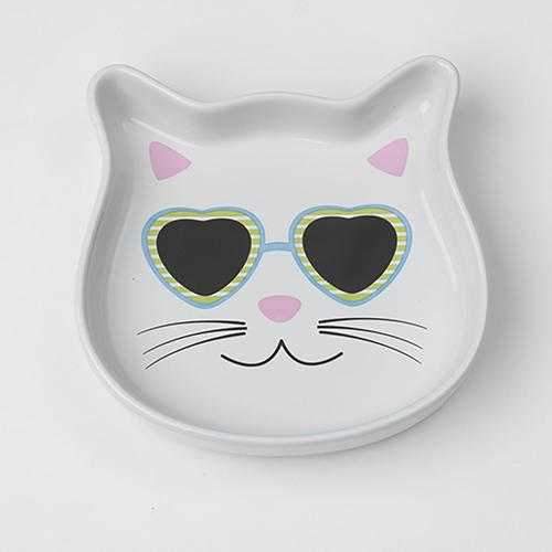 Stud Kitty Cat Saucer