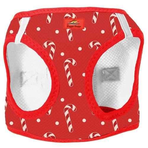 American River Choke Free Dog Harness Holiday Line - Candy Canes