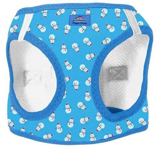 American River Choke Free Dog Harness Holiday Line - Snowman