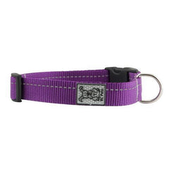 Primary Clip Dog Collar - Purple
