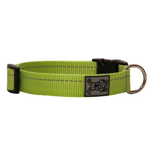 Primary Clip Dog Collar - Lime