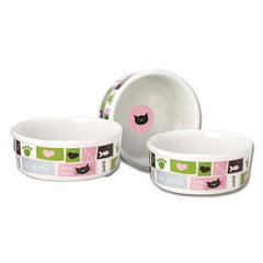 Meow Flair Cat Bowl - Pink