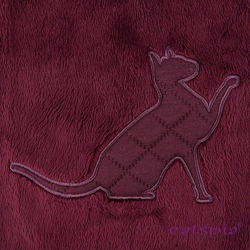 Castor Cat Sweater by Catspia - Wine