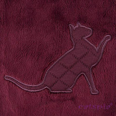 Castor Cat Sweater by Catspia - Wine