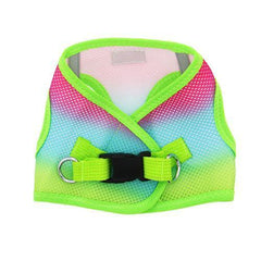American River Choke-Free Dog Harness - Rainbow Ombre