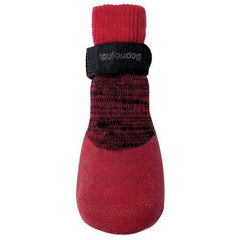 FouFou Rubber Dipped Dog Socks - Red