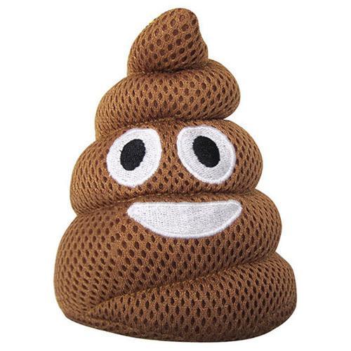 FouFou Dog Emoji Dog Toy - Poop