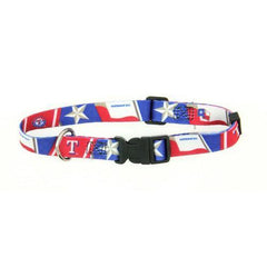 Texas Rangers MLB Dog Collar