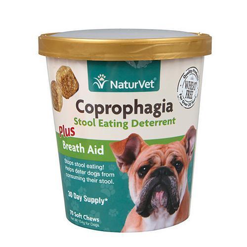 Coprophagia Plus Breath Aid Soft Dog Chew by NaturVet