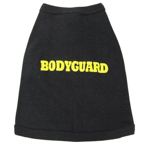 Bodyguard Dog Tank Top - Black