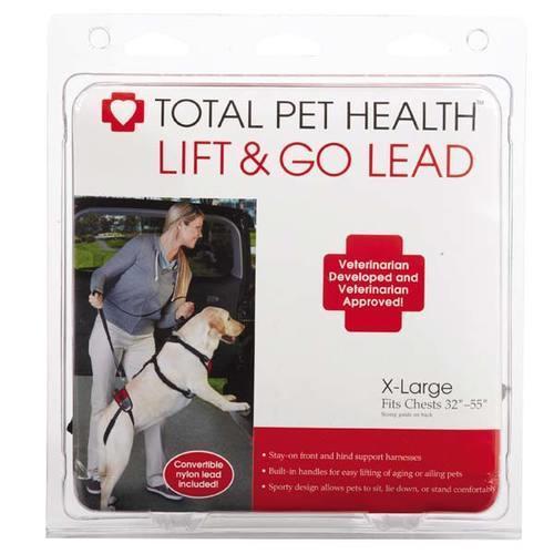 Total Pet Health Lift & Go Dog Leads - Red