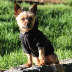 Basic Dog Hoodie - Jet Black