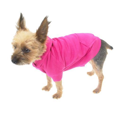 Basic Dog Hoodie - Raspberry Sorbet
