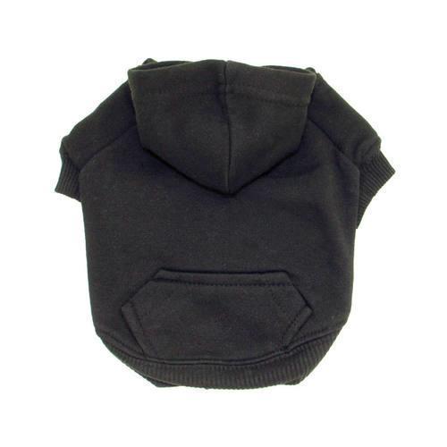 Basic Dog Hoodie - Jet Black