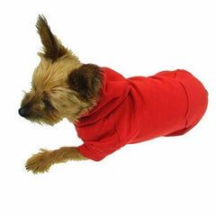 Basic Dog Hoodie - Tomato Red