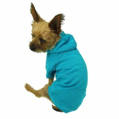 Basic Dog Hoodie - Bluebird