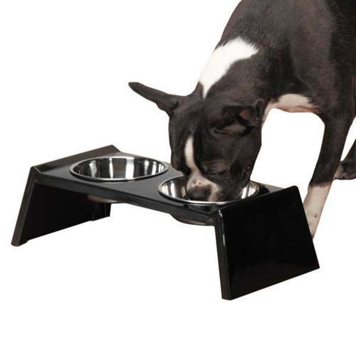 Zack and Zoey Retro Raised Melamine Dog Diner