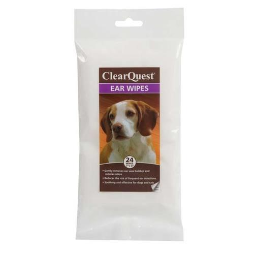 ClearQuest Pet Ear Wipes