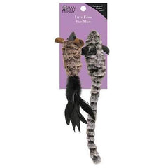 Savvy Tabby Luxe Faux Fur Mice Cat Toy