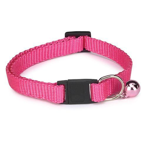 Nylon Cat Collar - Flamingo Pink