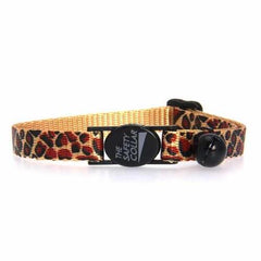 Animal Print Cat Collar - Giraffe