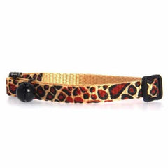 Animal Print Cat Collar - Giraffe