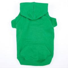 Casual Canine Basic Dog Hoodie - Green