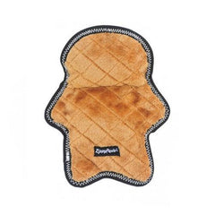 ZippyPaws Holiday Z-Stitch Dog Toy - Gingerbread Man