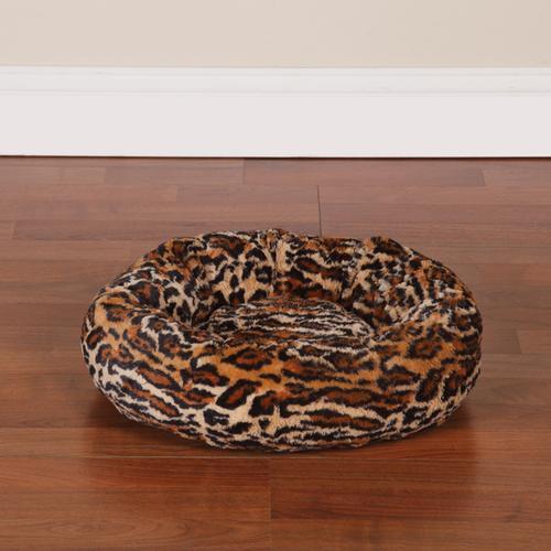 Slumber Pet Cozy Kitty Bed - Cheetah