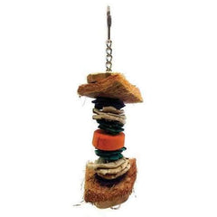 Java Wood Triple Decker Bird Toy