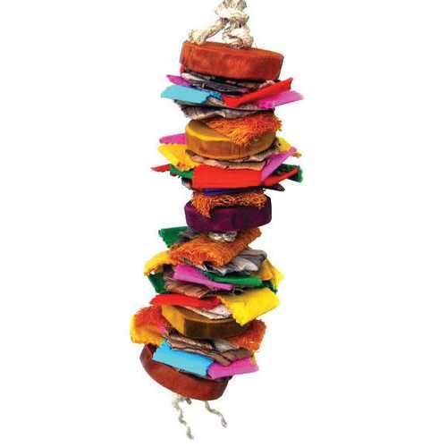 Java Wood Color Splash Bird Toy