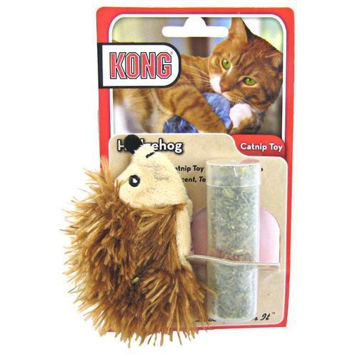 KONG Refillable Catnip Toy - Hedgehog