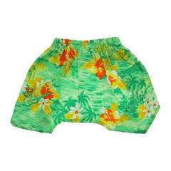 Hawaiian Swim and Board Dog Trunks - Green
