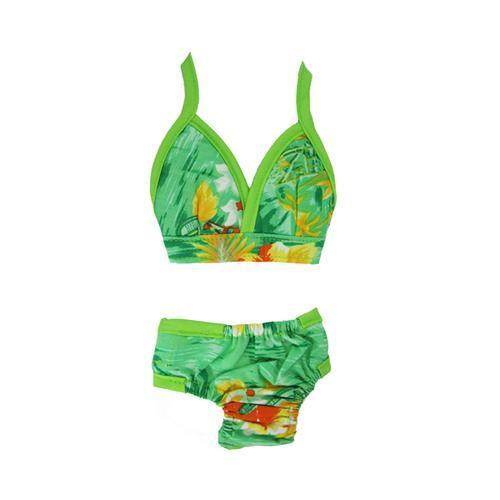 Green Dog Bikini